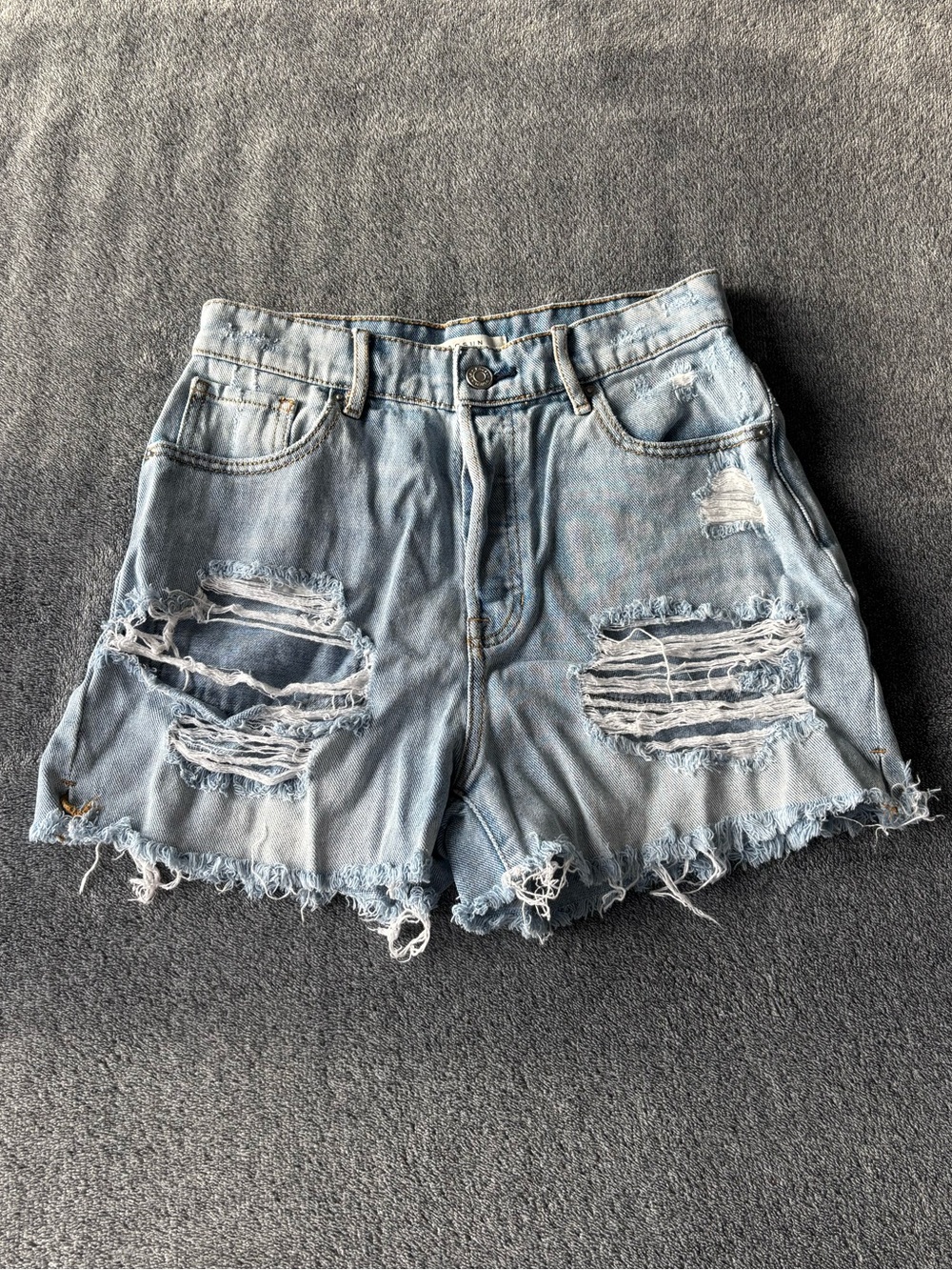 pacsun denim shorts